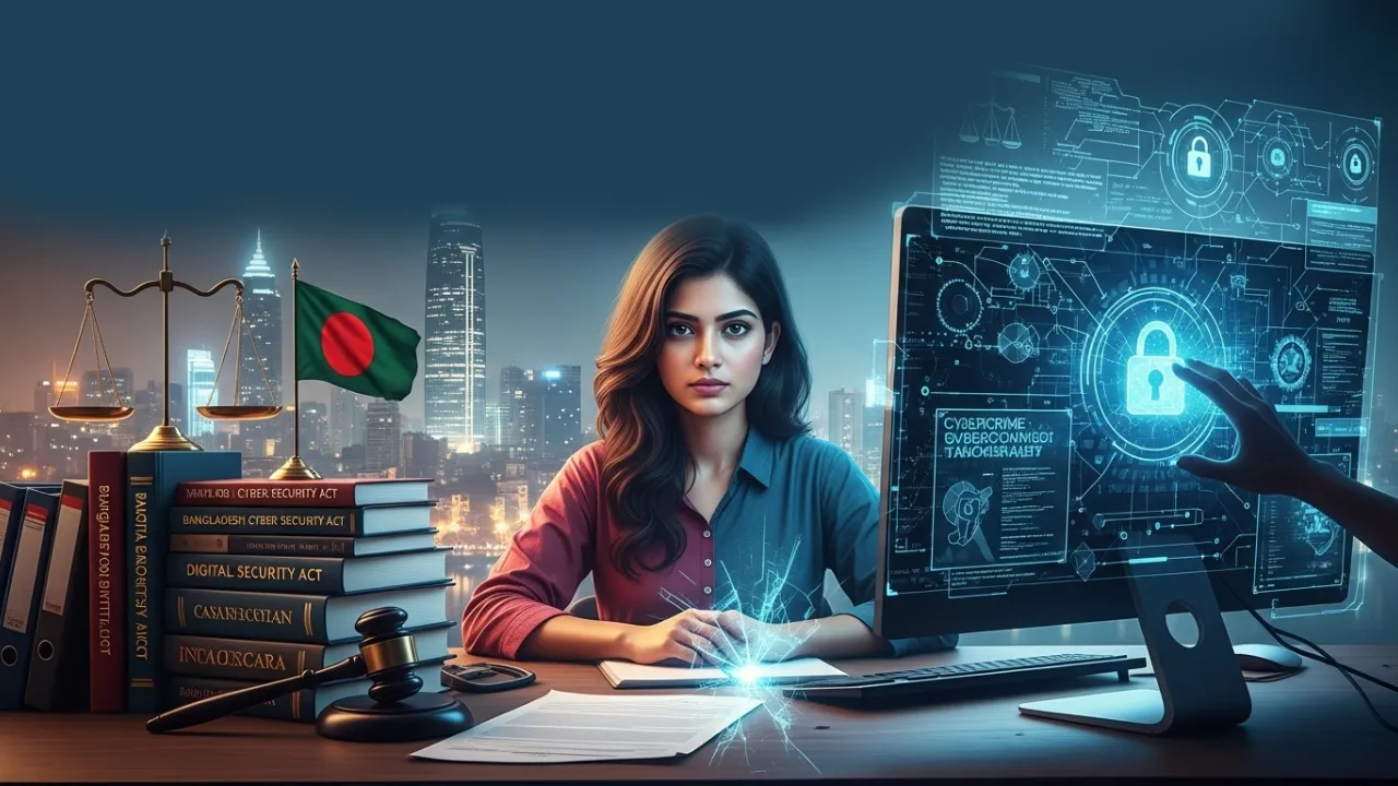 সাইবার অপরাধ: বাংলাদেশে আইন ও বাস্তবতা